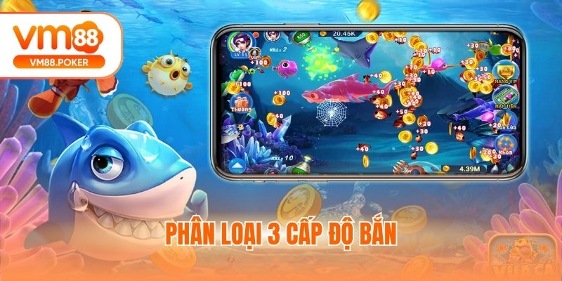 Phân loại 3 cấp độ bắn